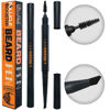 Picture of Beard Pen Filler for Men - Barber Styling Grooming Pencil - Waterproof, Sweat Proof, Long Lasting Solution with Natural Finish - Cover Beard and Scalp Patches in Seconds - Medium Brown 2 Pack