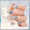Picture of GAOY Jelly Nude Blue Gel Nail Polish, 16ml Sheer Neutral Translucent Soak Off Gel Polish, UV Light Cure for Nail Art DIY, 1722 Hazy Blue