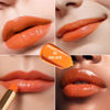 Picture of Oulac Orange Lipstick - Moisturizing Lip Stick Glossy Tinted Lip Balm, Sheer Shine Juicy Finish, Lightweight and Hydrating Formula for Dry Lip Care, Vegan 2.2g/0.07oz (08)
