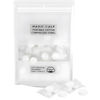 Picture of Classycoo Compressed Towel 100 PCS Mini Tablets Disposable Portable Face Towel Cotton Coin Tissue for Travel, Camping, Hiking, Sport, Beauty Salon, Home Hand Wipes and Other Outdoor Activities (white)