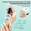 Picture of Morovan Acid Free Professional Nail Dehydrator Prep for UV Gel Polish Acrylic Nails Fast Dry Natural Nail Primer Base Varnish Manicure Bonder 0.5 oz