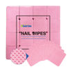 Picture of BLUERISE Lint Free Nail Wipes Pink 2500pcs Nail Polish Remover Pads Soft Absorbable Eyelash Extension Glue Cleaning Wipes