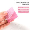 Picture of BLUERISE Lint Free Nail Wipes Pink 2500pcs Nail Polish Remover Pads Soft Absorbable Eyelash Extension Glue Cleaning Wipes