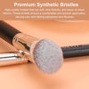 Picture of TEOYALL Angled Foundation Contour Brush, Synthetic Kabuki Brush for Concealing Blending Setting Buffing with Liquid, Cream and Powder Cosmetic (170S)