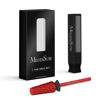 Picture of MelodySusie Super Cut Edition 5 in 1 Nail Drill Bits, 3/32'' Carbide Tungsten Multi-function Bits, Suitable for Manicure Pedicure Cuticle Gel Polishing, Red, Series Bit-M, XC