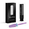 Picture of MelodySusie Super Cut Edition 5 in 1 Nail Drill Bits, 3/32'' Carbide Tungsten Multi-function Bits, Suitable for Manicure Pedicure Cuticle Gel Polishing, Purple, Series Bit-M, Quadruple Coarse