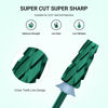 Picture of MelodySusie Super Cut Edition 5 in 1 Nail Drill Bits, 3/32'' Carbide Tungsten Multi-function Bits, Suitable for Manicure Pedicure Cuticle Gel Polishing, Green, Series Bit-M, 4XC