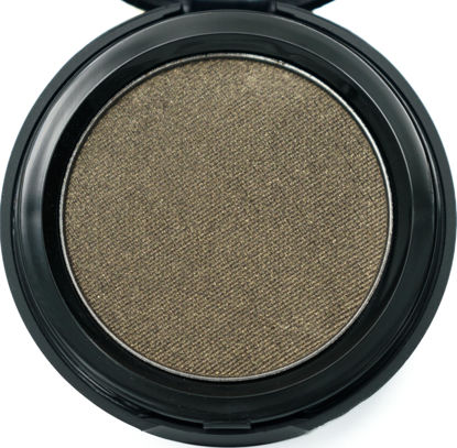 Picture of Pure Ziva Enchanted Dark Gold Metallic Shimmering Pressed Powder Single Vegan Eyeshadow; Talc, Paraben & Cruelty Free