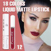Picture of evpct CmaaDu 1Pcs Plum Purple Liquid Matte Lipstick Lipgloss Set for Women, labiales mate 24 horas originales matte larga duracion 24 Hour Lipstick Lip Stains Long Lasting Waterproof 24, 12#