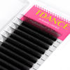 Picture of TDANCE W Eyelash Extensions 5D Premade Fans W Lashes 0.07 C/D Curl Matte Black W Shaped Volume Fans (W-5D-0.07-D-13mm)