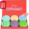 Picture of Cleverfy Shower Steamers Aromatherapy - Variety Pack of 6 Shower Bombs with Essential Oils. Self Care Birthday Gifts for Women and Valentines Day Gifts for Her and Him. Red Set