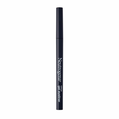 Picture of Neutrogena Intense Gel Eyeliner with Antioxidant Vitamin E, Smudge- & Water-Resistant Eyeliner Makeup for Precision Application, Smokey Gray, 0.004 oz