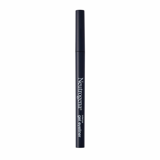 Picture of Neutrogena Intense Gel Eyeliner with Antioxidant Vitamin E, Smudge- & Water-Resistant Eyeliner Makeup for Precision Application, Smokey Gray, 0.004 oz
