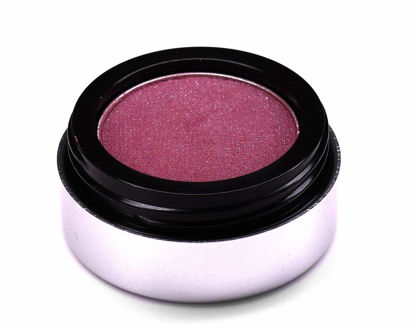 Picture of Pure Ziva Midnight Plum Purple Red Lilac Shimmering Pressed Powder Single Vegan Eyeshadow; Talc, Paraben & Cruelty Free