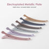 Picture of AIMIKE 12pcs Professional Hair Clips for Styling Sectioning, Anti-Slip No-Trace Duck Billed Hair Clips with Silicone Band, Salon and Home Hair Cutting Clips for Hairdresser, Women, Men - 4.3” Long