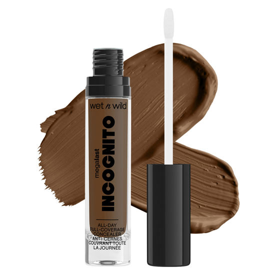 Picture of wet n wild Mega Last Incognito All-Day Full Coverage Liquid Matte Concealer Deep Sand, (1114055)