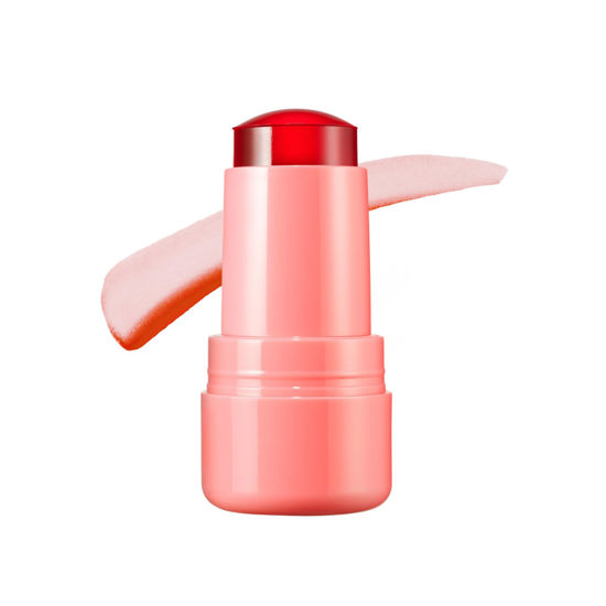 Picture of Milk Makeup Cooling Water Jelly Tint, Spritz (Coral) - 0.17 oz - Sheer Lip & Cheek Stain - Buildable Watercolor Finish - 1,000+ Swipes Per Stick - Vegan, Cruelty Free