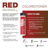 Picture of Celeb Luxury Red Hair Color Depositing Colorwash Conditioner for Brunettes + Bondfix Bond Rebuilder, Semi Permanent Hair Color, Vegan Hair Dye