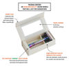 Picture of VIKINGS BLADE Double Edge Safety Razor + 5 Swedish Steel Blades + Luxury Case. Smooth, Reusable, Recyclable (Chieftain "Aurora")