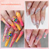 Picture of BORN PRETTY Nail Rhinestone Glue Gel for Nails Super Strong Gel Nail Glue for Nail Charm 3D Nails Gems Beads Nail Art Jewels Cured Need Nail Art DIY at Home 30ML