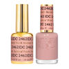 Picture of DND Gel DC Sheer Polish Set - 1 each of Gel Polish and Nail Polish, Summa Peach, 0.5 Fl Oz