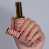 Picture of DND Gel DC Sheer Polish Set - 1 each of Gel Polish and Nail Polish, Summa Peach, 0.5 Fl Oz