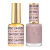 Picture of DND Gel DC Sheer Polish Set - 1 each of Gel Polish and Nail Polish, In A Daze, 0.5 Fl Oz