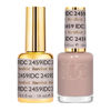Picture of DND DC Gel Polish Set, Sheer Collection, UV/LED Gel Polish and Air Dry Nail Lacquer, Matching Chip-Free Polish Duo, 2459 Barefoot, 0.5 Fl Oz