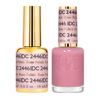 Picture of DND Gel DC Sheer Polish Set - 1 each of Gel Polish and Nail Polish, Rose Palais, 0.5 Fl Oz
