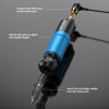 Picture of Tattoo Kit Wormhole Tattoo Gun Kit Tattoo Pen Kit Rotary Tattoo Machine Kit with Tattoo Power Supply and Tattoo Cartridge Needles Complete Tattoo Kit for Beginners (WTK093) Blue