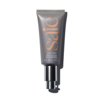Picture of Saie Slip Tint SPF 35 Tinted Moisturizer - Light Coverage Moisturizer + Broad Spectrum Zinc Oxide Sunscreen with Hydrating Hyaluronic Acid - Shade Five (1.35 oz)