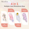Picture of MelodySusie Nail Rhinestone Glue Set, 3D Gel Nail Art Design, Gel Nail Glue for Christmas Nail Charms DIY Nail Gem Super Strong Glue Nail Art Jewel Diamonds Need Cured Beauty Gifts