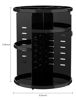 Picture of HBlife 360 Rotating Makeup Organizer Adjustable Carousel Large Capacity Revolving Perfume Organizer Skincare Organizers Cosmetic Storage Spinning Holder for Vanity, Black