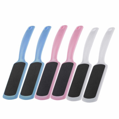 Picture of 6 Pcs Pedicure Foot File Callus Remover with Double Sided Foot Rasp for Dead Skin Foot Scrubber for Feet