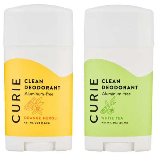 Picture of Curie Aluminum Free Deodorant - Orange Neroli + White Tea Stick - Natural Deodorant, Paraben Free, Cruelty Free, Non-Toxic