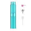 Picture of LISAPACK 8ML Atomizer Perfume Spray Bottle for Travel, Empty Refillable Cologne Dispenser, Portable Sprayer (Cyan)
