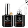 Picture of modelones Builder Nail Gel, 2 Pcs Clear Gel Builder Nail Polish for Nail Thickening, Nail Strengthener Apex Building Extension Gel in a Bottle, 7-In-One LED Builder Nail Gel Polish 10 ml