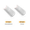 Picture of Volume Lash Extensions 8D 0.07mm C Curl 12mm Short Stem Premade Fans Soft|Optinal 3D|4D|5D|6D|7D|8D 0.07/0.10mm C/D 8-20mm Mix-9-16mm 12-15mm 8-15mm|(8D 0.07C 12mm)
