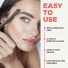 Picture of ZOMCHI Eyebrow Razor, Face Razors for Women&Men, Eyebrow Trimmer Shaper with Precision Cover,Facial Shaver with 6 Blades (Black)