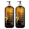 Picture of MAJESTIC PURE Biotin Shampoo and Conditioner Set with DHT Blocker Complex - Hydrating, Nourishing & Supporting Healthy Hair, Sulfate Free, for Men & Women - 16 fl oz each