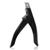 Picture of Professional Acrylic False Nail Clippers for Acrylic Nails, Black Nail Tip Cutter Nail Manicure Tool for Salon Home Nail Art