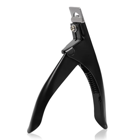 Picture of Professional Acrylic False Nail Clippers for Acrylic Nails, Black Nail Tip Cutter Nail Manicure Tool for Salon Home Nail Art