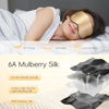 Picture of TOPOINT Silk Sleep Mask Light Blocking, 3-in-1 Cooling Heated Eye Mask for Sleeping, Includes Silk Senna Seed and Gel Eye Masks, for Migraine Dry Eye Dark Circles Women Men