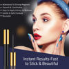 Picture of Magnetic Eyelashes with Magnetic Eyeliner Kit -10 Pairs Upgraded 3D 5D Magnetic Eyelashes Kit with Tweezers & 2 Tubes of Magnetic Eyeliner, Reusable, No Glue (10 Pairs)