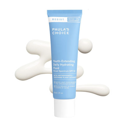 Picture of Paula's Choice RESIST Daily Hydrating Fluid Face Moisturizer SPF 50, UVA & UVB Protection, Chamomile & Vitamin E, Sunscreen for Oily Skin, 2 Ounce