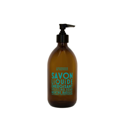 Picture of Compagnie de Provence Savon de Marseille Apothicare Liquid Soap, Mint Basil, 10 Fl Oz Plastic Pump Bottle