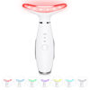 Picture of ELISHINE 7 Color Neck Face Massager - Facial Massager Tool for Skin Care at Home, Vibrating Face Massager with Thermals, Galvanic Machines White