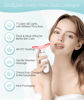 Picture of ELISHINE 7 Color Neck Face Massager - Facial Massager Tool for Skin Care at Home, Vibrating Face Massager with Thermals, Galvanic Machines White