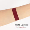 Picture of evpct DNM 1Pcs Deep Dark Red Matte Lipstick and Lip Crayon Liner Pencil Pen Set for Women Lip Stain Long Lasting Waterproof labiales mate magicos 24 horas originales pintalabios permanente 24 horas 11