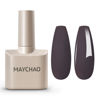 Picture of MAYCHAO 15ML Gel Nail Polish 1Pc Dark Reddish Purple Gel Polish Soak Off UV LED Nail Polish Nail Art Starter Manicure Salon DIY at Home, 0.5 OZ